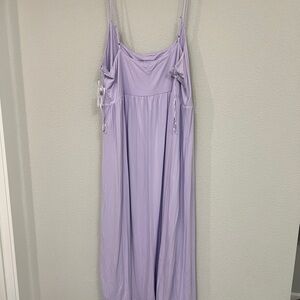Old Navy Light Purple Midi Dress
